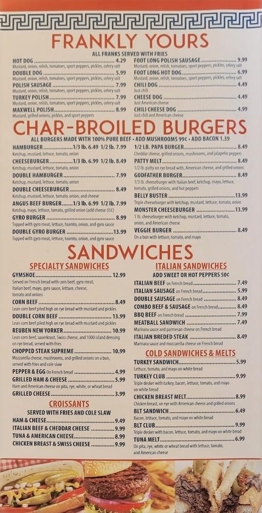 Ariston Restaurant Menu image 3